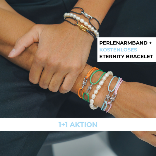 PERLENARMBAND + KOSTENLOSES ETERNITY BRACELET